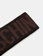 Moschino Вълнена лента за глава в черно M2338 65216
