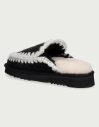 Mou чехли дамски от велур Eskimo Slipper черни MU.FW101125A