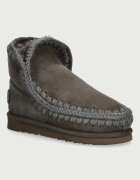 Mou Eskimo 18 Glitter Logo апрески дамски от велур зелени MU.FW101050A
