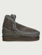 Mou Eskimo 18 Glitter Logo апрески дамски от велур зелени MU.FW101050A