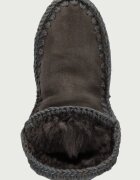Mou Eskimo 18 Glitter Logo апрески дамски от велур зелени MU.FW101050A