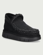 Mou Eskimo Bounce Sneaker апрески дамски от велур черни MU.FW531009A