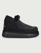 Mou Eskimo Bounce Sneaker апрески дамски от велур черни MU.FW531009A
