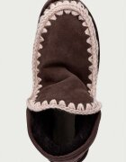 Mou Mini Eskimo Platform Boot апрески дамски от велур кафяви MU.FW681000A