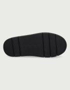 Mou пантофи дамски от велур Bounce Clog Metal Logo черни MU.FW531001A