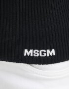 MSGM Пуловер дамски в черно от лека материя 3741MDM227.247783