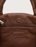 MUNTHE чанта tote дамска от кожа LIX кафява 263190226350