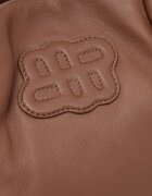 MUNTHE чанта tote дамска от кожа LIX кафява 263190226350