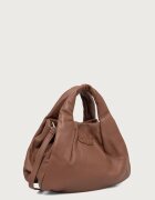 MUNTHE чанта tote дамска от кожа LIX кафява 263190226350