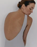 Muuv. цял бански дамски V SWIMSUIT сив