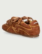 Naked Wolfe Adored маратонки дамски от велур кафяви Adored Tan Mustard Suede