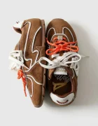 Naked Wolfe Adored маратонки дамски от велур кафяви Adored Tan/White Suede