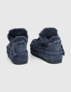 Naked Wolfe Beau апрески дамски от велур тъмносини Beau Navy Suede