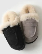 Naked Wolfe пантофи дамски от велур Corded черни Corded Black