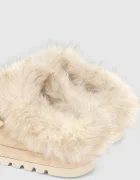 Naked Wolfe пантофи дамски от велур Harlow бежови Harlow Ice Suede