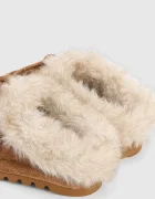Naked Wolfe пантофи дамски от велур Harlow кафяви Harlow Tan Suede