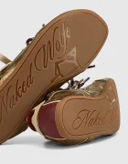 Naked Wolfe Soul маратонки дамски от кожа златни Soul Bronze Leather