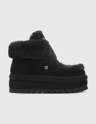Naked Wolfe Велурени апрески Bambi в черно Bambi Suede Shearling Black