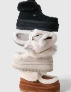 Naked Wolfe Велурени апрески Bambi в черно Bambi Suede Shearling Black