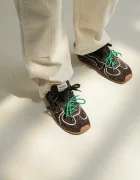 Naked Wolfe Велурени маратонки Ace-M мъжки в кафяво Ace Brown Suede