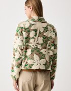 Napapijri суичър с цип дамски Bloom бежов NP0A8B3HFZY1