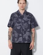 Neil Barrett Памучна риза Boxy Bold Flowers Print Short Sleeve Shirt