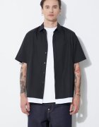 Neil Barrett Памучна риза Loose Double Layer Short Sleeve Shirt