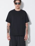 Neil Barrett Памучна тениска Slim Dropped Shoulder Pierced Nipple