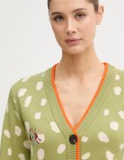 Never Fully Dressed жилетка дамска от вискоза зелена NFDKN802