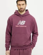 New Balance Памучен суичър