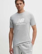 New Balance Памучна тениска Essentials Cotton MT41502AG