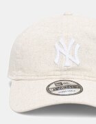 New Era бейзболна шапка ленена 9TWENTY® бежова 60771832