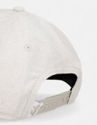 New Era бейзболна шапка от лен OVAL PATCH LINEN EFRAME бежова 60667679