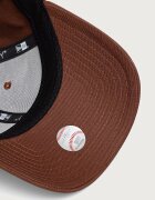 New Era бейзболна шапка от памук LEAGUE ESS MIDI 9FORTY® кафява 60915932