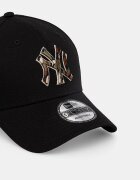 New Era Памучна шапка с козирка CAMO INFILL 9FORTY® в черно 60771853