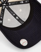 New Era Памучна шапка с козирка COLOURBLOCK 9FORTY® в бежово с десен 60595215