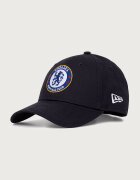 New Era шапка с козирка от памук 9FORTY® CHELSEA FC LION CREST тъмносиня 60684722