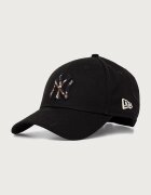New Era шапка с козирка от памук FAUX PONY INFILL 9FORTY® черна 60844109