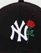 New Era шапка с козирка от памук FLOWER ICON 9FORTY® черна 60915752