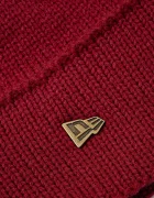New Era Шапка с вълна WIDE CUFF BEANIE в бордо 60565442