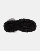 NEW ROCK ботуши под коляното дамски от кожа ITALI NEGRO IMPERFECT TANK NEGRO E-34 черни M-235-C11