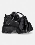 NEW ROCK CRUST NEGRO TOWER обувки дамски от кожа черни с платформа M-106MXL-C2