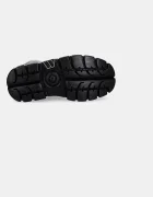 NEW ROCK Кожени ботуши Crust Negro Tower Negro + Lateral в черно с платформа M-NEWMILI083-S39