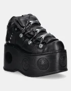 NEW ROCK Кожени маратонки ITALI NEGRO NOMADA NEGRO NEPTUNO / SPACE