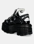 NEW ROCK Кожени маратонки M-106-S119 Ankle Boot Imperfect в черно M-106-S119