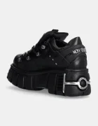NEW ROCK Кожени маратонки в черно M-120N-S26