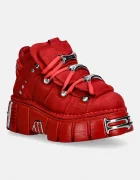 NEW ROCK Велурени маратонки NOBUCK ROJO TOWER ROJO PALADIO в червено M-106-C141