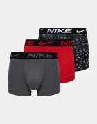 Nike Боксерки (3 чифта) в сиво 000PKE1156
