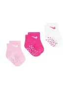 Nike чорапи за бебе 3 броя розови MN0053