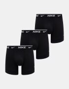 Nike прилепнали боксерки мъжки от памук с еластан 3 броя черни NQ00KE1284.001